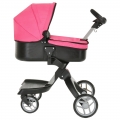 Кукольная коляска Pituso 9631A коралл