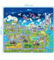 Игровой коврик Mambobaby Дорога России ( 200х180х0,5см) 029ТМ