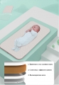 Приставная кроватка Floopsi Baby Bed  (хаки) с функцией укачивания