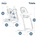 Cтульчик для кормления 3 в 1 Pituso TRIOLA SG116 (+подарок)